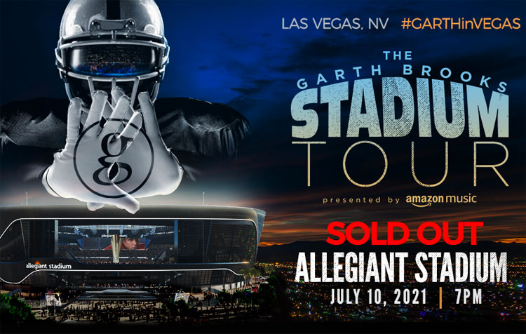 Going to see Garth Brooks in Las Vegas? Here’s how to get to Allegiant Stadium