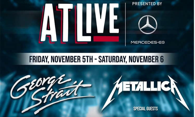 George Strait & Metallica headlining ATLive 2021