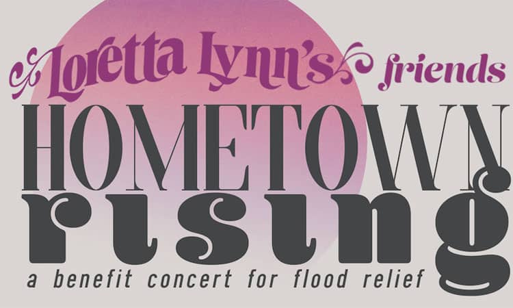 Loretta Lynn hosting flood relief benefit concert