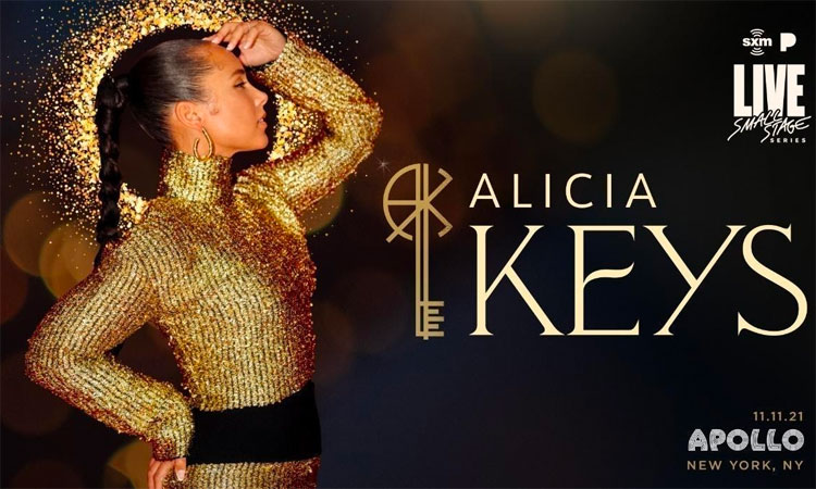 SiriusXM announces Alicia Keys Apollo show