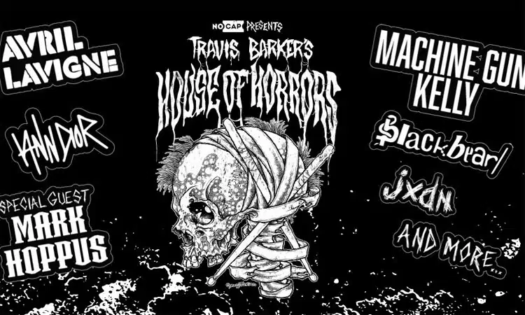 Travis Barker announces House of Horrors Halloween livestream