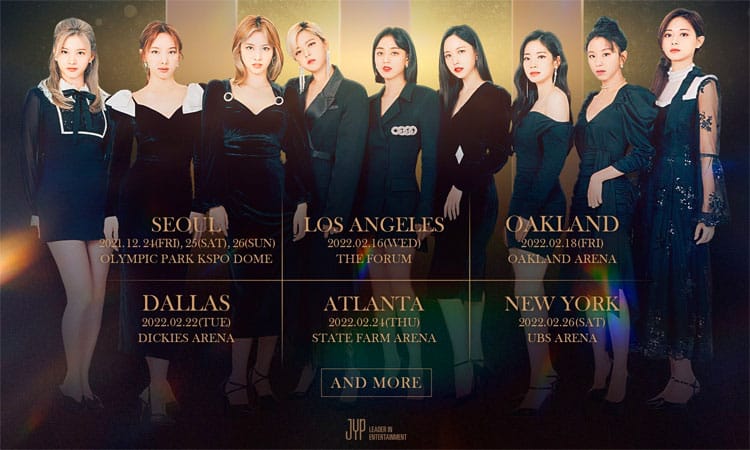 Twice adds additional US tour dates