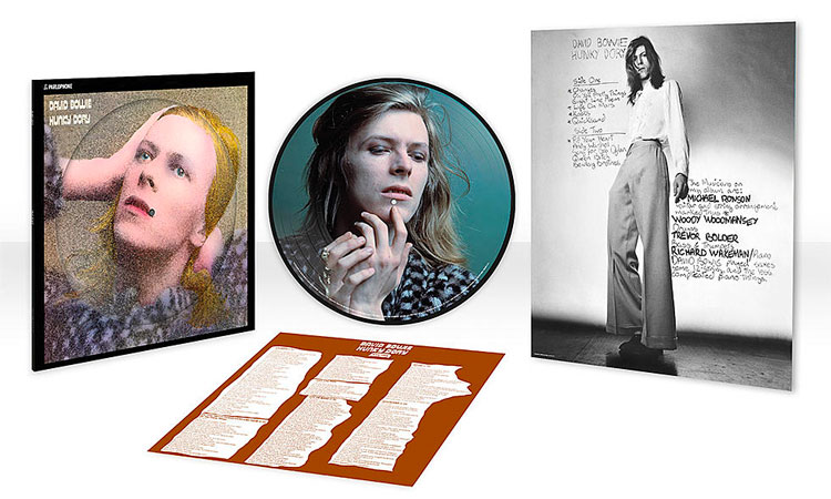 David Bowie ‘Hunky Dory’ gets 50th anniversary picture disc
