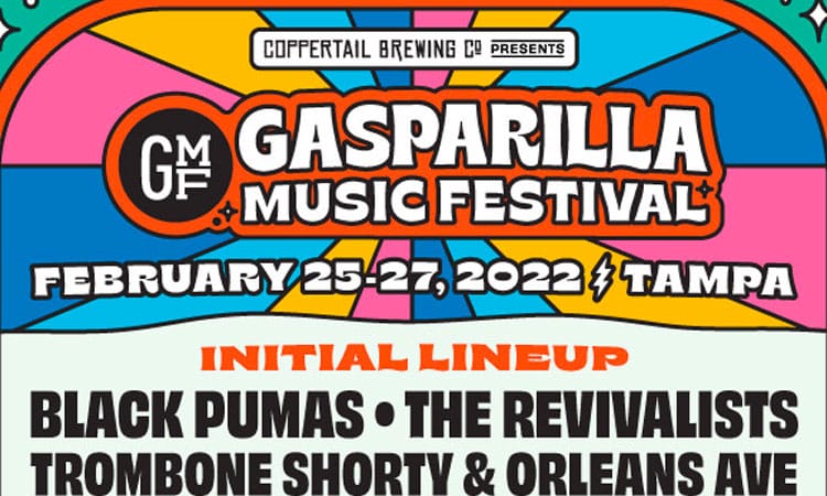 Gasparilla Music Festival announces initial 2022 lineup