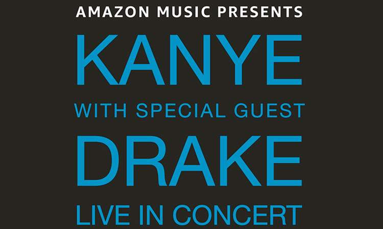 Kanye West, Drake benefit concert to be livestreamed