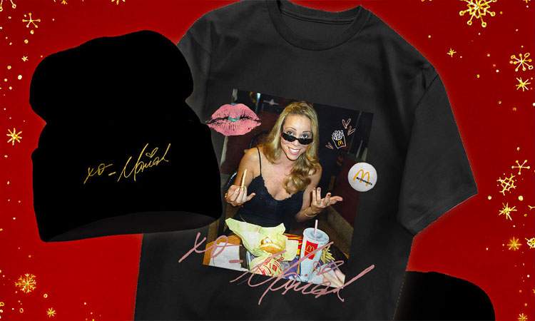 Mariah Carey unveils McDonald’s limited edition merch