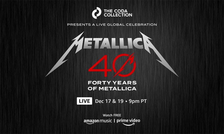 Metallica streaming both 40th anniversary shows