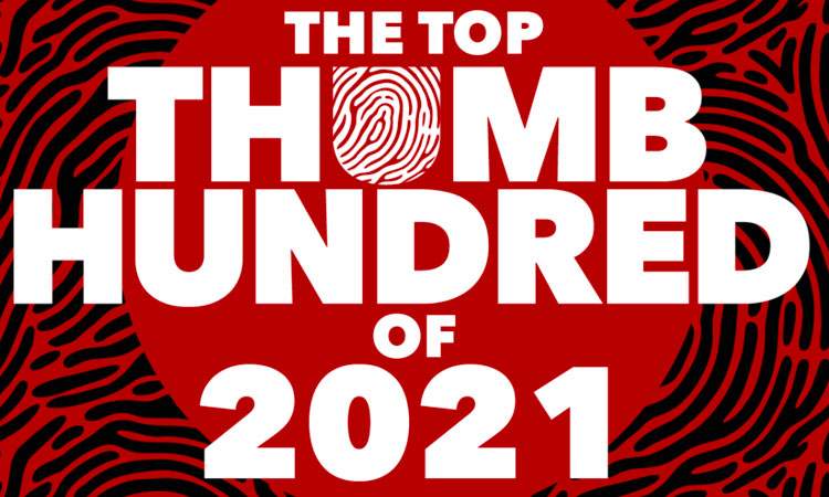 Pandora Top Thumb Hundred of 2021