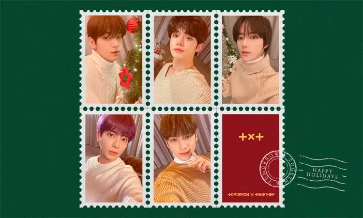 TOMORROW X TOGETHER drop surprise Christmas song