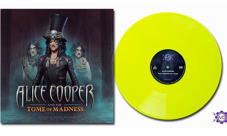 Alice Cooper announces spoken word vinyl