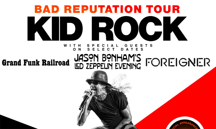 Kid Rock, Foreigner, Grand Funk Railroad announce 2022 US tour