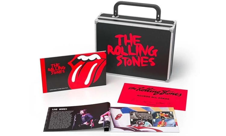 Rolling Stones honored with 60th anniversary Royal Mail stamps
