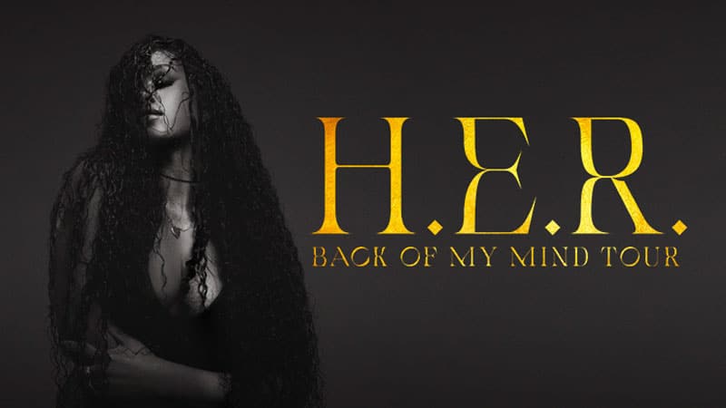 HER announces Back of My Mind 2022 tour dates