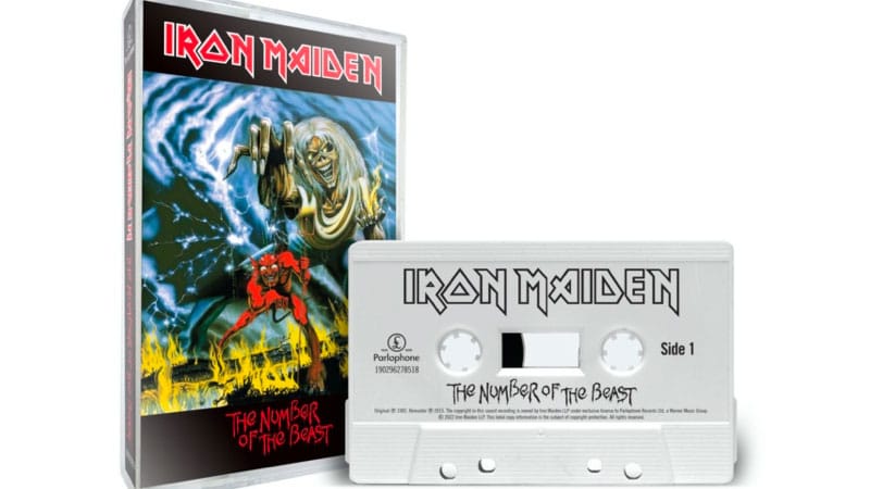 Iron Maiden releasing ‘The Number of the Beast’ 40th anniversary retro cassette