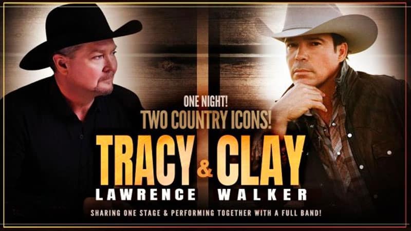 Tracy Lawrence, Clay Walker extend 2022 co-headlining tour