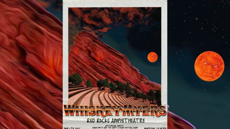 Whiskey Myers announces Red Rocks debut