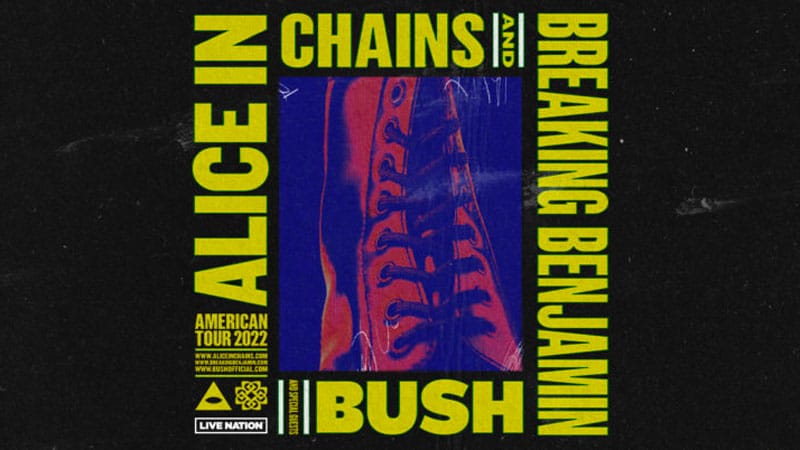 Alice in Chains, Breaking Benjamin announce 2022 tour