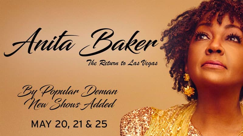 Anita Baker adds three additional Las Vegas shows