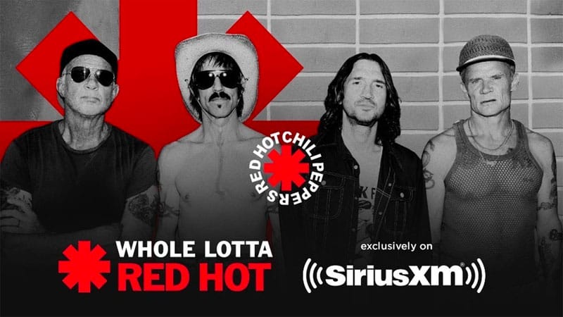 Red Hot Chili Peppers launch exclusive SiriusXM channel