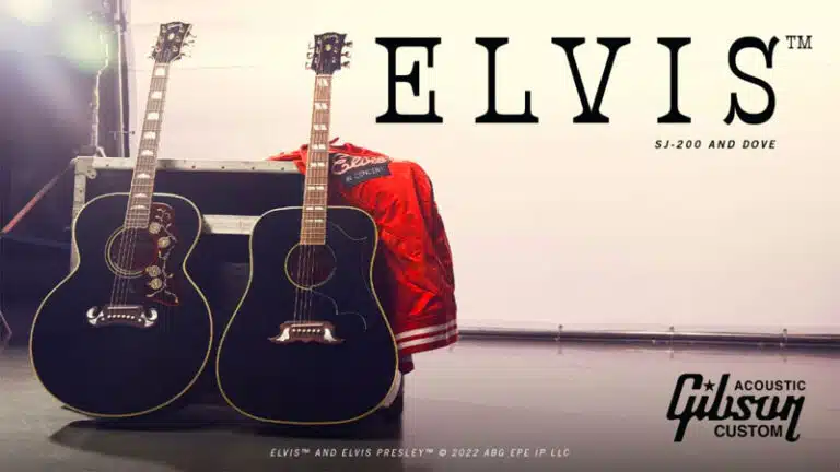 Gibson introduces two Elvis Presley acoustic guitars