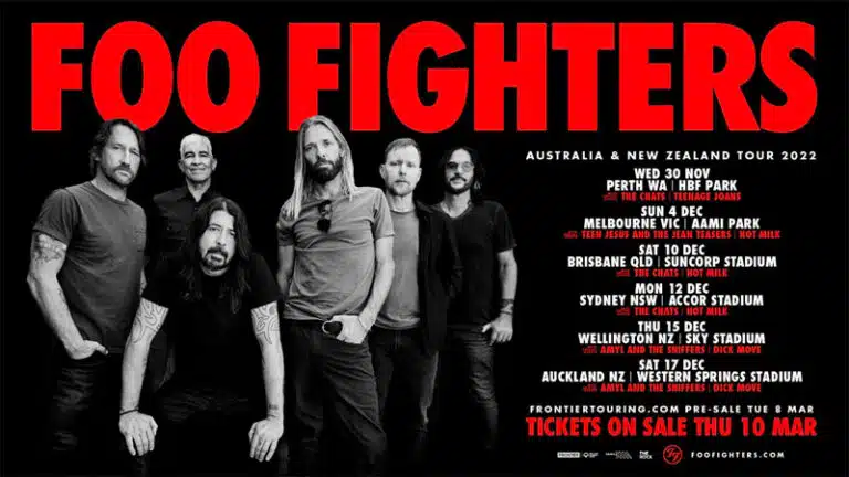 Foo Fighters add final Melbourne Australia show