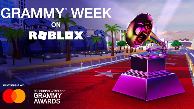 Recording Academy announces GRAMMY Week on Roblox experience