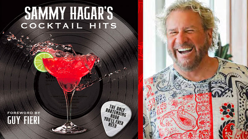 Sammy Hagar announces cocktail recipe book - The Music Universe