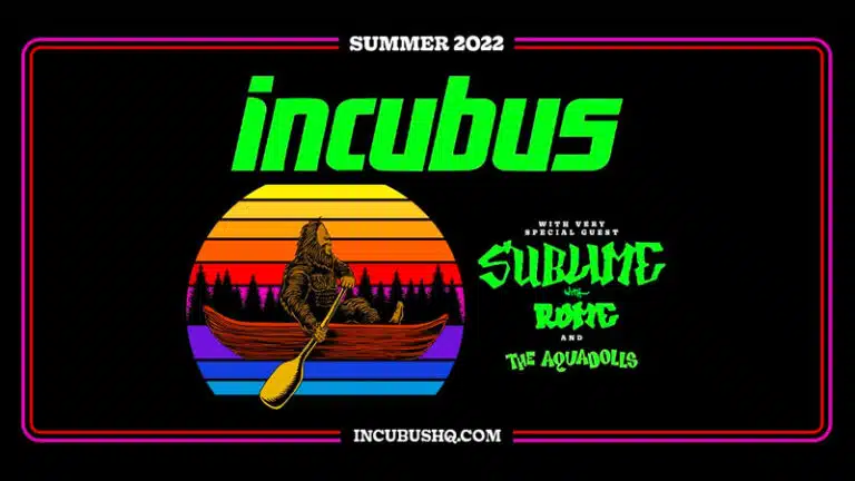 Incubus sets summer 2022 tour