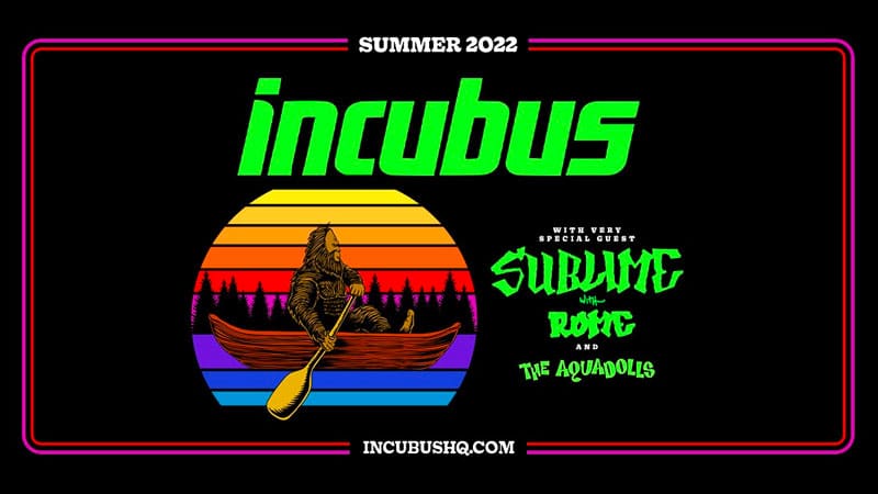 Incubus sets summer 2022 tour