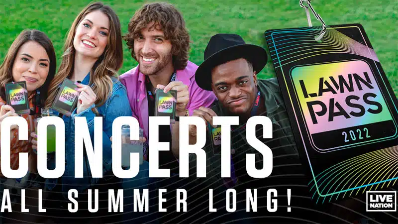 Live Nation announces 2022 Lawn Pass