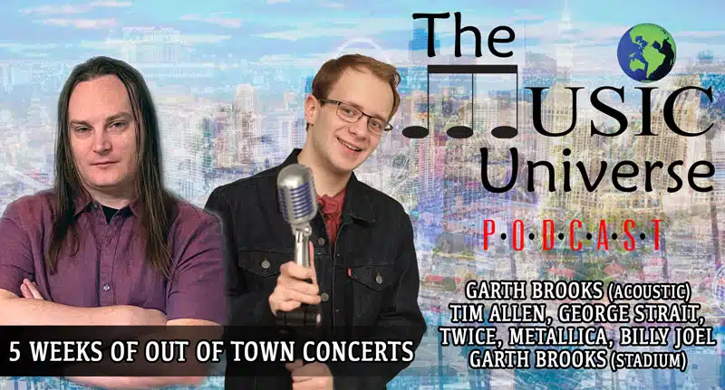 Episode 123 – 5 Weeks of Concerts