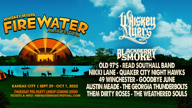 Whiskey Myers reveals 2022 Firewater Festival lineup