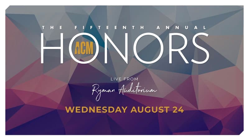 Academy of Country Music announces 15th ACM Honors