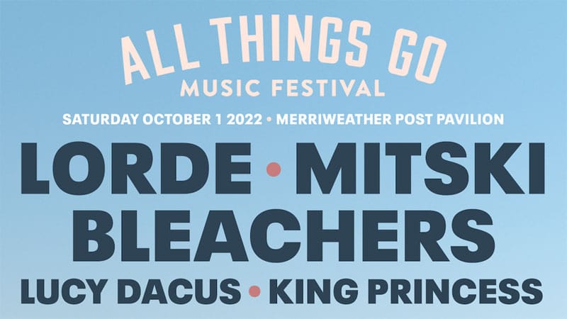 Lorde headlining All Things Go Music Festival 2022