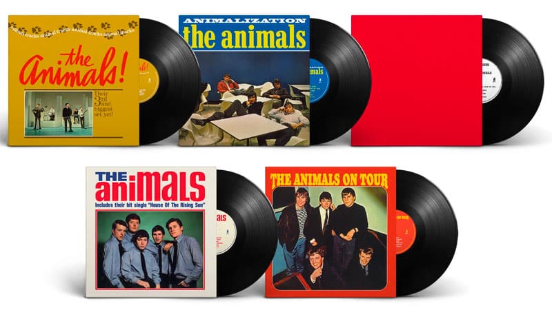 The Animals first four US albums getting reissued