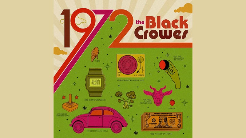 The Black Crowes announce ‘1972’ covers EP