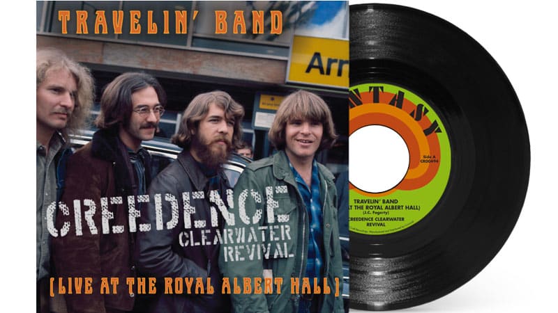 Creedence Clearwater Revival releasing previously unreleased live 7-inch