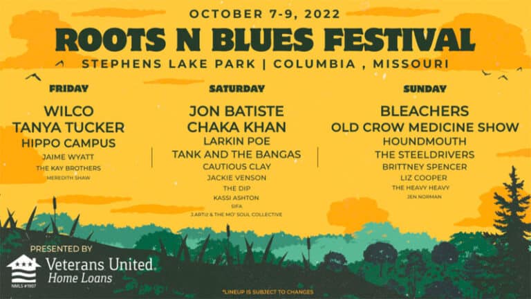 Roots N Blues Fest unveils 2022 lineup