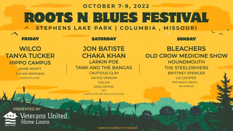 Roots N Blues Fest unveils 2022 lineup
