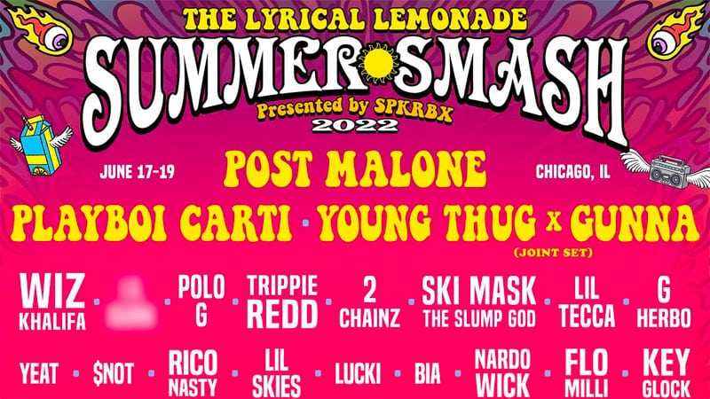 Post Malone, Young Thug headline Summer Smash Festival 2022