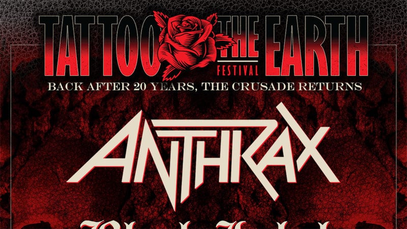 Anthrax, Black Label Society headlining Tattoo the Earth 2022