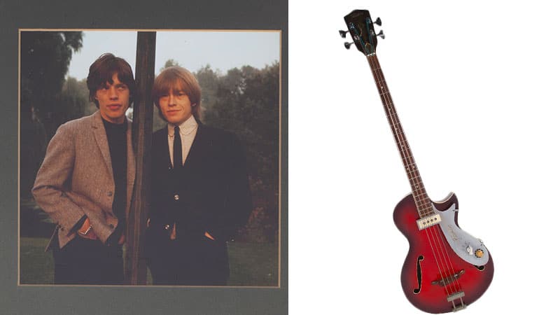 Julien’s Auctions acquires Bill Wyman Rolling Stones memorabilia