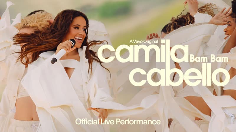 Camila Cabello releases exclusive Vevo official live ‘Bam Bam’ video