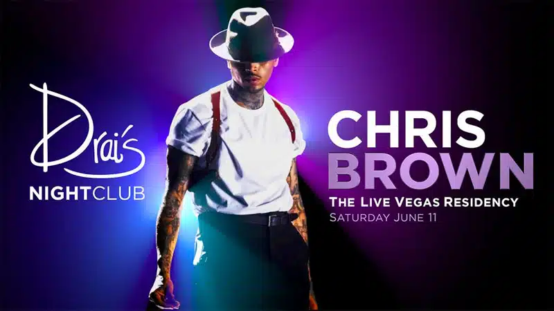 Chris Brown announces multi-year Drai’s Las Vegas residency