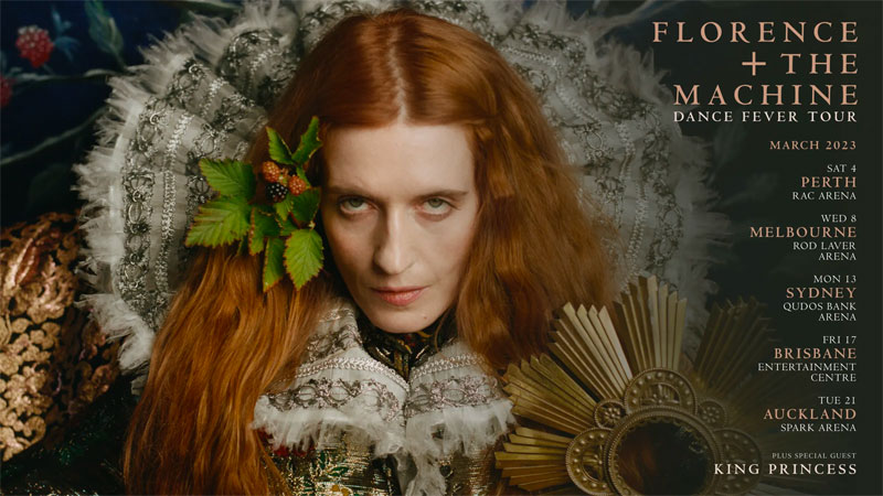 Florence + The Machine in Australia & New Zealand 2023