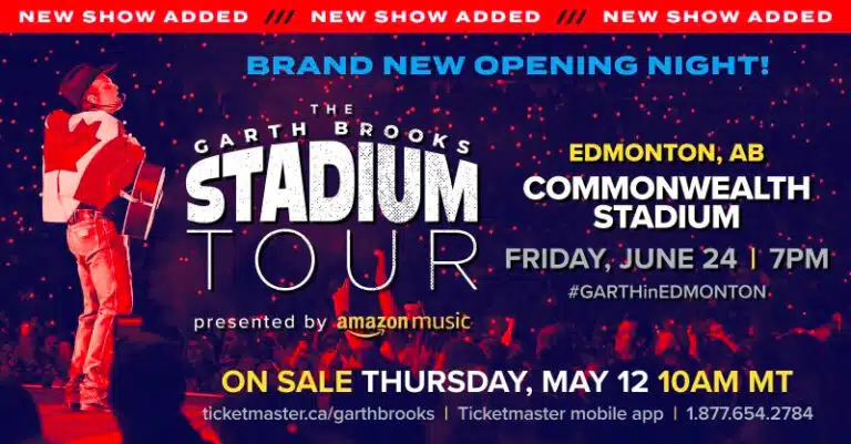 Garth Brooks adds second Edmonton show