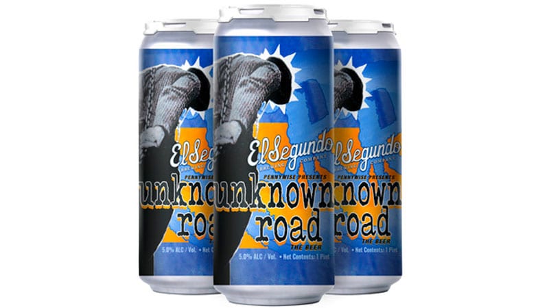 Pennywise unveil Unknown Road craft beer