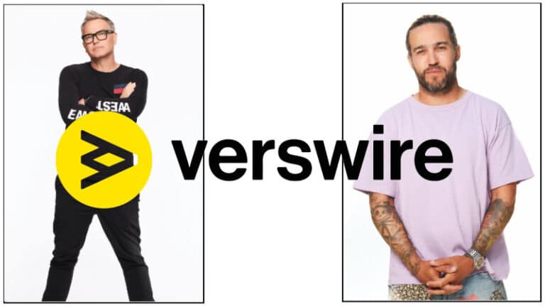 Blink-182’s Mark Hoppus co-launches Verswire with Pete Wentz as Strategic Advisor