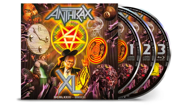 Anthrax 40th anniversary livestream gets Blu-ray/CD package