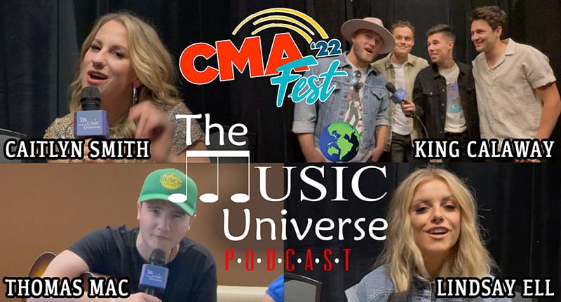 Episode 135 with King Calaway, Caitlyn Smith, Thomas Mac & Lindsay Ell from CMA Fest